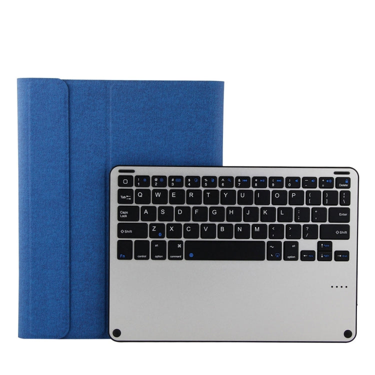 3018 着脱式 Bluetooth 3.0 アルミニウム合金キーボード＋イミテーションクロステクスチャーレザータブレットケース iPad Air / Air 2 / iPad Pro 9.7インチ 用 スリープ／撥水機能付き 3018