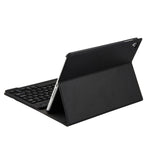 FT-1030 Bluetooth 3.0 ABS ブラッシュドテクスチャ キーボード + スキンテクスチャ レザー タブレットケース iPad Air / Air 2 / iPad Pro 9.7インチ用、三段階角度調整 / マグネット / スリープ機能付き、FT-1030D