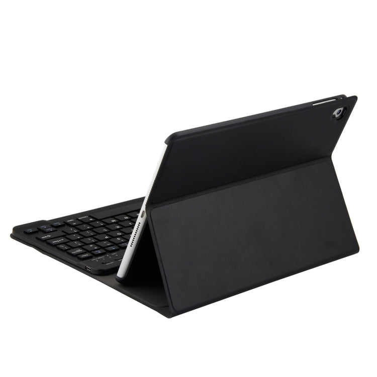 FT-1030 Bluetooth 3.0 ABS ブラッシュドテクスチャ キーボード + スキンテクスチャ レザー タブレットケース iPad Air / Air 2 / iPad Pro 9.7インチ用、三段階角度調整 / マグネット / スリープ機能付き、FT-1030D