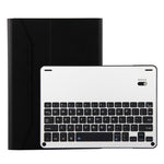 FT-1038B 着脱式 Bluetooth 3.0 アルミニウム合金キーボード＋ラムスキンテクスチャーレザータブレットケース iPad Air / Air 2 / iPad Pro 9.7インチ 用 撥水／三段階角度調整／マグネット／スリープ機能付き FT-1038B