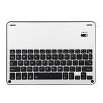 FT-1038B 着脱式 Bluetooth 3.0 アルミニウム合金キーボード＋ラムスキンテクスチャーレザータブレットケース iPad Air / Air 2 / iPad Pro 9.7インチ 用 撥水／三段階角度調整／マグネット／スリープ機能付き FT-1038B