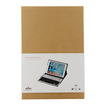 FT-1038B 着脱式 Bluetooth 3.0 アルミニウム合金キーボード＋ラムスキンテクスチャーレザータブレットケース iPad Air / Air 2 / iPad Pro 9.7インチ 用 撥水／三段階角度調整／マグネット／スリープ機能付き FT-1038B