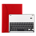 FT-1038B 着脱式 Bluetooth 3.0 アルミニウム合金キーボード＋ラムスキンテクスチャーレザータブレットケース iPad Air / Air 2 / iPad Pro 9.7インチ 用 撥水／三段階角度調整／マグネット／スリープ機能付き FT-1038B
