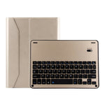 FT-1038E 着脱式 Bluetooth 3.0 アルミニウム合金キーボード＋ラムスキンテクスチャーレザータブレットケース iPad Air / Air 2 / iPad Pro 9.7インチ 用 ペンスロット／撥水／三段階角度調整／マグネット／スリープ機能付き FT-1038E
