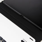 FT-1039B 着脱式 Bluetooth 3.0 アルミニウム合金キーボード＋ラムスキンテクスチャーレザータブレットケース iPad Pro 10.5インチ / iPad Air (2019) 用 撥水／三段階角度調整／マグネット／スリープ機能付き FT-1039B