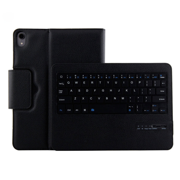 IP011 取り外し可能 Bluetooth 3.0 ABSキーボード + ライチテクスチャーレザー タブレットケース iPad Pro 11インチ (2018)用 スリープ機能付き IP011