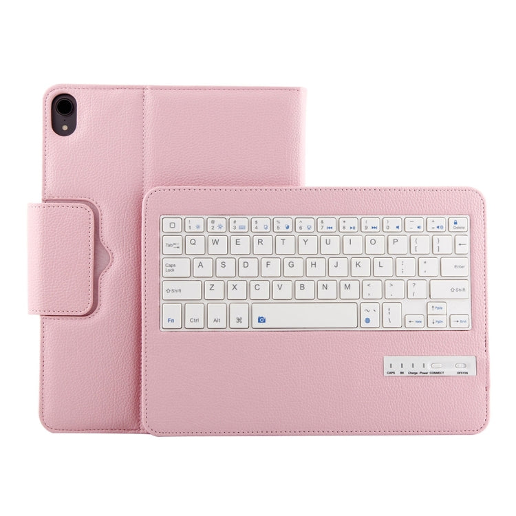 IP011 取り外し可能 Bluetooth 3.0 ABSキーボード + ライチテクスチャーレザー タブレットケース iPad Pro 11インチ (2018)用 スリープ機能付き IP011