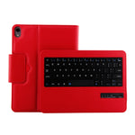 IP011 取り外し可能 Bluetooth 3.0 ABSキーボード + ライチテクスチャーレザー タブレットケース iPad Pro 11インチ (2018)用 スリープ機能付き IP011