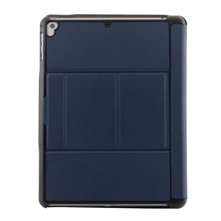 T-201 着脱式 Bluetooth 3.0 超薄型キーボード + ラムスキンテクスチャ レザー タブレットケース iPad Air / Air 2 / iPad Pro 9.7インチ用、多角度調整対応、T-201