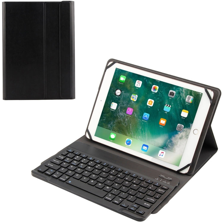 TY-1031 ユニバーサル Bluetooth 3.0 ABS ブラッシュドテクスチャ キーボード + レザー タブレットケース iOS、Windows、Android タブレットPC 9-10.5インチ対応, TY-1031