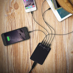 Q8118 1 クイックチャージ 3.0 + 4 スマート識別 USB + 1 USB-C / Type-C 3.1 デスクトップ USB チャージャー