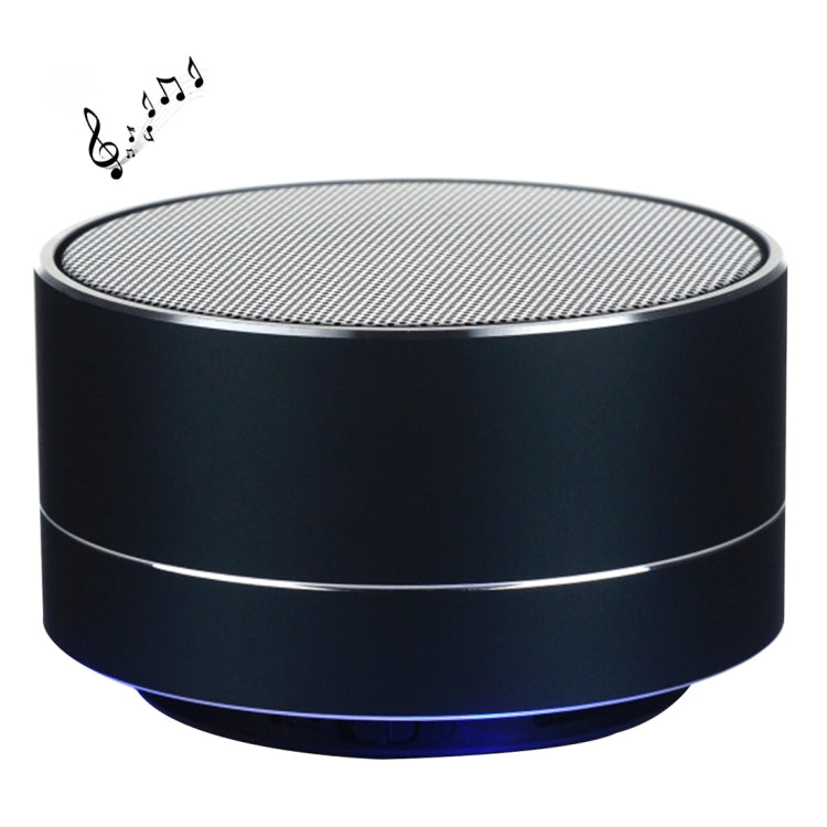 A10 ミニポータブル Bluetooth スピーカー 内蔵マイク＆LED、ハンズフリー通話＆TFカード対応