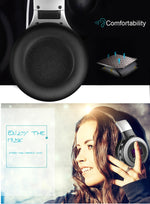 Zealot B19 折りたたみヘッドバンド Bluetoothステレオミュージックヘッドセット iPhone、Galaxy、Huawei、Xiaomi、LG、HTCおよびその他スマートフォン対応 ディスプレイ付き