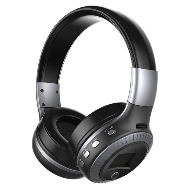 Zealot B19 折りたたみヘッドバンド Bluetoothステレオミュージックヘッドセット iPhone、Galaxy、Huawei、Xiaomi、LG、HTCおよびその他スマートフォン対応 ディスプレイ付き