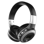 Zealot B19 折りたたみヘッドバンド Bluetoothステレオミュージックヘッドセット iPhone、Galaxy、Huawei、Xiaomi、LG、HTCおよびその他スマートフォン対応 ディスプレイ付き