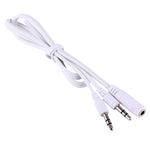 1M ハイファイAUXオーディオケーブル 3.5mm デュアルオス-メスプラグジャック ステレオオーディオワイヤー iPhone、iPad、Samsung、MP3、MP4、サウンドカード、テレビ、ラジオレコーダー、車載Bluetoothスピーカー、パソコンなど用、3.5mm 2オス-メス