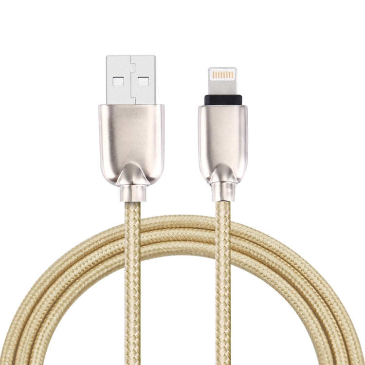 1m 編み込み 108銅芯 8ピン to USB データ同期充電ケーブル iPhone、iPad用