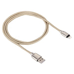 1m 編み込み 108銅芯 8ピン to USB データ同期充電ケーブル iPhone、iPad用