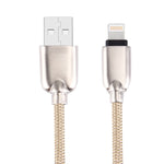 1m 編み込み 108銅芯 8ピン to USB データ同期充電ケーブル iPhone、iPad用