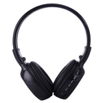 BS-N65 ヘッドバンド折りたたみ式ステレオHiFiワイヤレスヘッドホン ヘッドセット LCD画面＆TFカードスロット＆LEDインジケーターライト＆FM機能付き, BS-N65