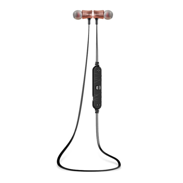 AWEI A921BL ワイヤレススポーツ磁気Bluetoothイヤホン ワイヤーコントロール＋マイク付き