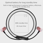 AWEI A921BL ワイヤレススポーツ磁気Bluetoothイヤホン ワイヤーコントロール＋マイク付き