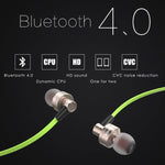 AWEI A990BL ワイヤレススポーツ Bluetooth ステレオイヤホン ワイヤーコントロール＋マイク付き、ハンズフリー通話対応