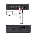サウンドバー LP-08 CE0152 USB MP3プレーヤー 2.1CH Bluetooth ワイヤレスサウンドバー スピーカー リモコン付き、CE0152 ブラック、CE0152 ゴールド