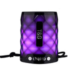 T&G TG155 Bluetooth 4.2 ミニポータブルワイヤレスBluetoothスピーカー カラフルライト付き