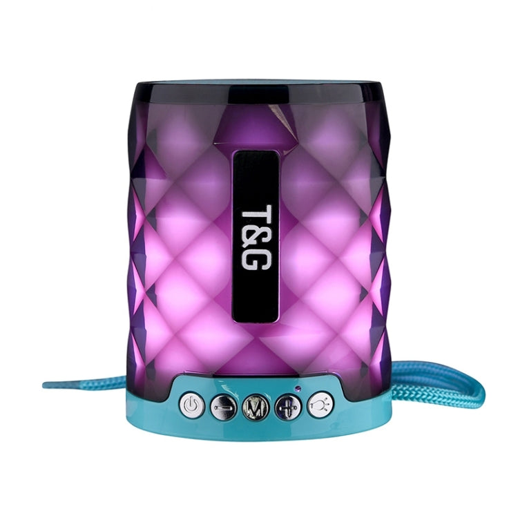 T&G TG155 Bluetooth 4.2 ミニポータブルワイヤレスBluetoothスピーカー カラフルライト付き