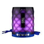 T&G TG155 Bluetooth 4.2 ミニポータブルワイヤレスBluetoothスピーカー カラフルライト付き