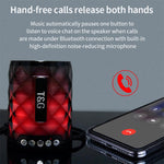 T&G TG155 Bluetooth 4.2 ミニポータブルワイヤレスBluetoothスピーカー カラフルライト付き