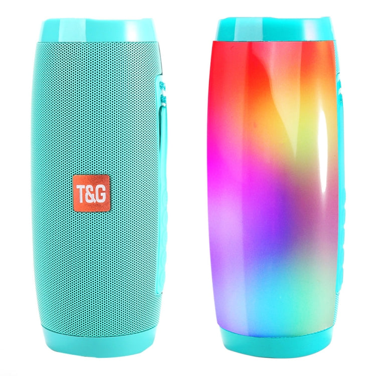 T&G TG157 Bluetooth 4.2 ミニポータブルワイヤレスBluetoothスピーカー メロディカラフルライト付き