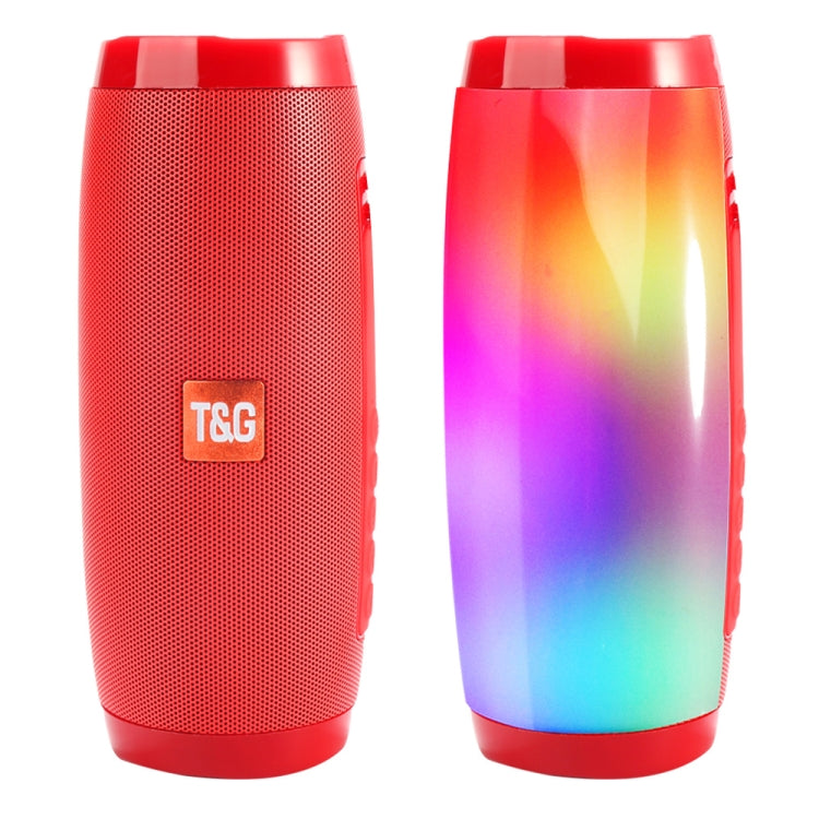 T&G TG157 Bluetooth 4.2 ミニポータブルワイヤレスBluetoothスピーカー メロディカラフルライト付き