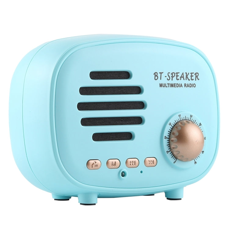 Q108 レトロミニワイヤレスBluetoothスピーカー ハンズフリー / TFカード / Uディスク / FM対応