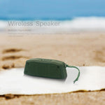 NewRixing NR-4019 アウトドアポータブルBluetoothスピーカー、ハンズフリー通話機能付き、TFカード＆USB＆FM＆AUX対応