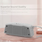 NewRixing NR-4019 アウトドアポータブルBluetoothスピーカー、ハンズフリー通話機能付き、TFカード＆USB＆FM＆AUX対応