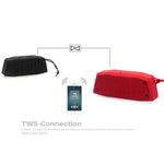 NewRixing NR-4019 アウトドアポータブルBluetoothスピーカー、ハンズフリー通話機能付き、TFカード＆USB＆FM＆AUX対応