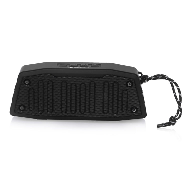 NewRixing NR-4019 アウトドアポータブルBluetoothスピーカー、ハンズフリー通話機能付き、TFカード＆USB＆FM＆AUX対応