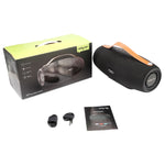 ZEALOT S27 多機能バスワイヤレスBluetoothスピーカー 内蔵マイク Bluetooth通話＆AUX＆TFカード対応 1x93mm + 2x66mmスピーカー S27