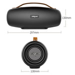 ZEALOT S27 多機能バスワイヤレスBluetoothスピーカー 内蔵マイク Bluetooth通話＆AUX＆TFカード対応 1x93mm + 2x66mmスピーカー S27