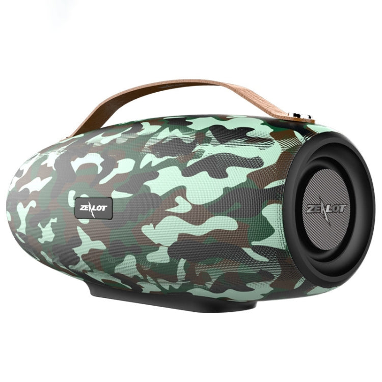 ZEALOT S27 多機能バスワイヤレスBluetoothスピーカー 内蔵マイク Bluetooth通話＆AUX＆TFカード対応 1x93mm + 2x66mmスピーカー S27