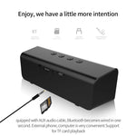 ZEALOT S31 10W 3D HiFiステレオワイヤレスBluetoothスピーカー ハンズフリー / USB / AUX / TFカード対応 S31