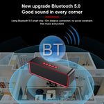SC211 ポータブルサブウーファーワイヤレスBluetoothスピーカー Bluetooth 5.0 TFカード＆Uディスク＆3.5mm AUX対応