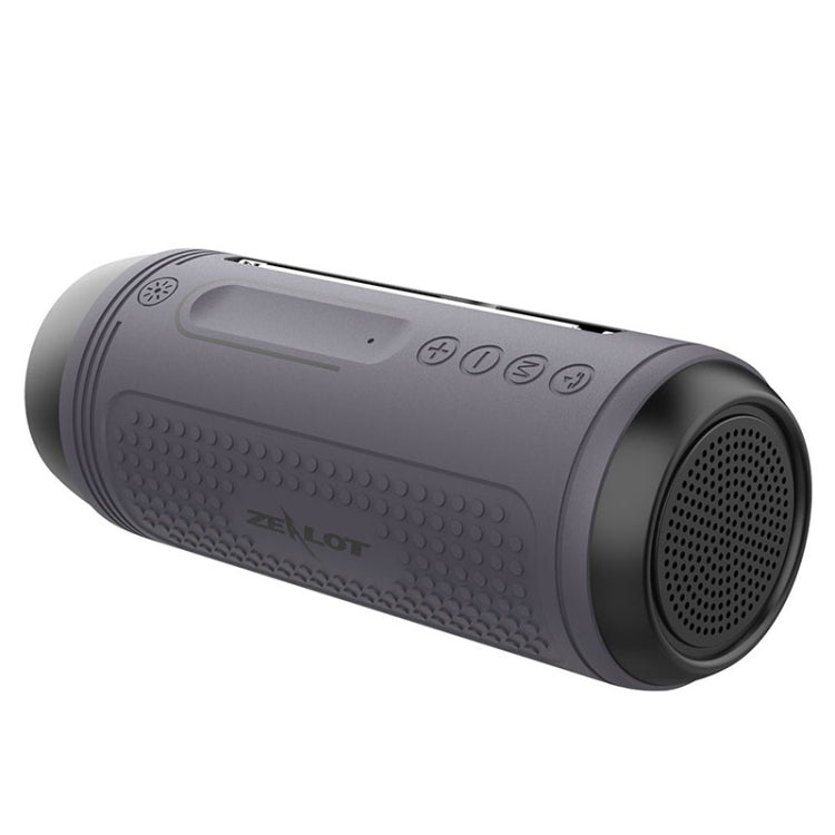 ZEALOT A1 多機能バスワイヤレスBluetoothスピーカー、内蔵マイク、Bluetooth通話・AUX・TFカード・LEDライト対応