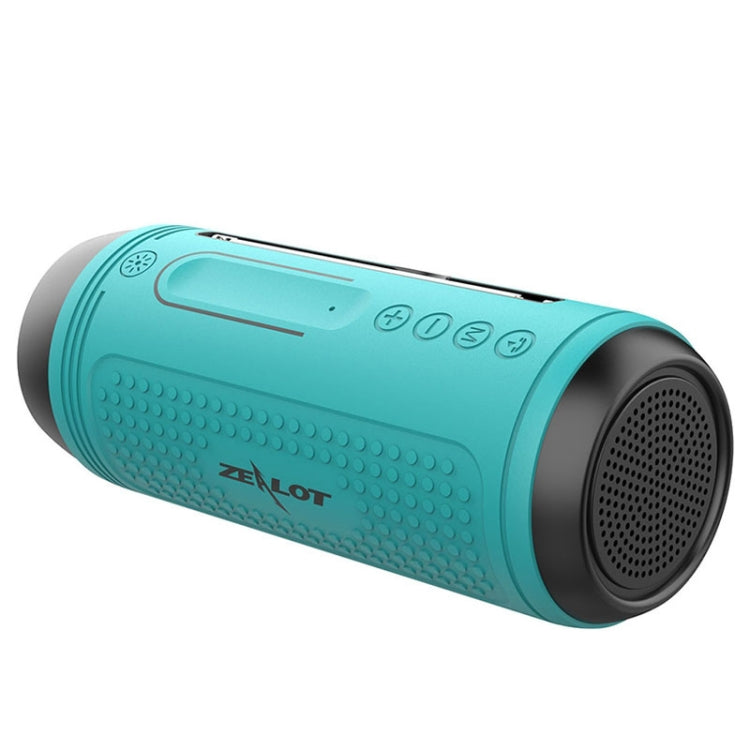 ZEALOT A1 多機能バスワイヤレスBluetoothスピーカー、内蔵マイク、Bluetooth通話・AUX・TFカード・LEDライト対応