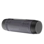 ZEALOT A2 多機能バスワイヤレスBluetoothスピーカー、内蔵マイク、Bluetooth通話・AUX・TFカード・LEDライト対応