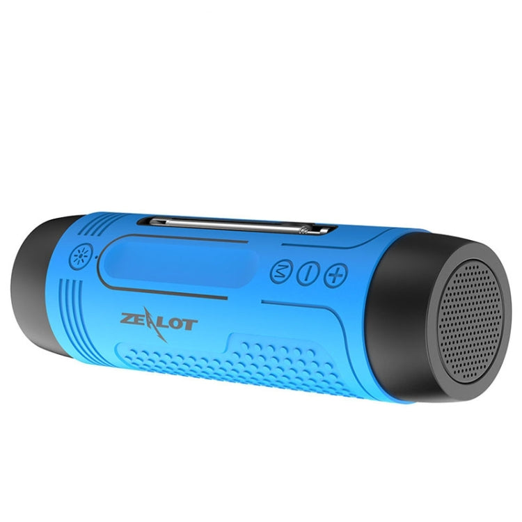 ZEALOT A2 多機能バスワイヤレスBluetoothスピーカー、内蔵マイク、Bluetooth通話・AUX・TFカード・LEDライト対応
