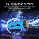 ZEALOT A2 多機能バスワイヤレスBluetoothスピーカー、内蔵マイク、Bluetooth通話・AUX・TFカード・LEDライト対応