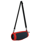 スピーカー用ポータブルシリコン保護カバー ショルダーストラップ＆カラビナ付き JBL Charge 5用